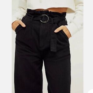 Free People Boyish The Clancy Pants in Black